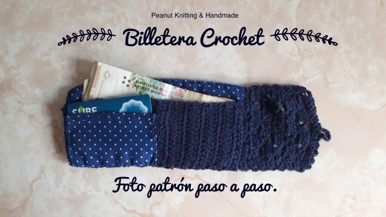 Patron Billetera Crochet