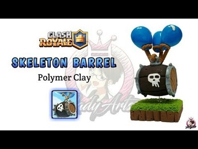 Skeleton Barrel | Clash Royale | Polymer Clay Tutorial