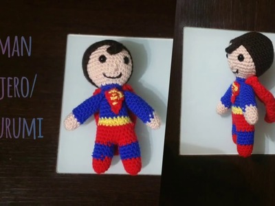 SUPERMAN AMIGURUMI.SONAJERO || @laludiy