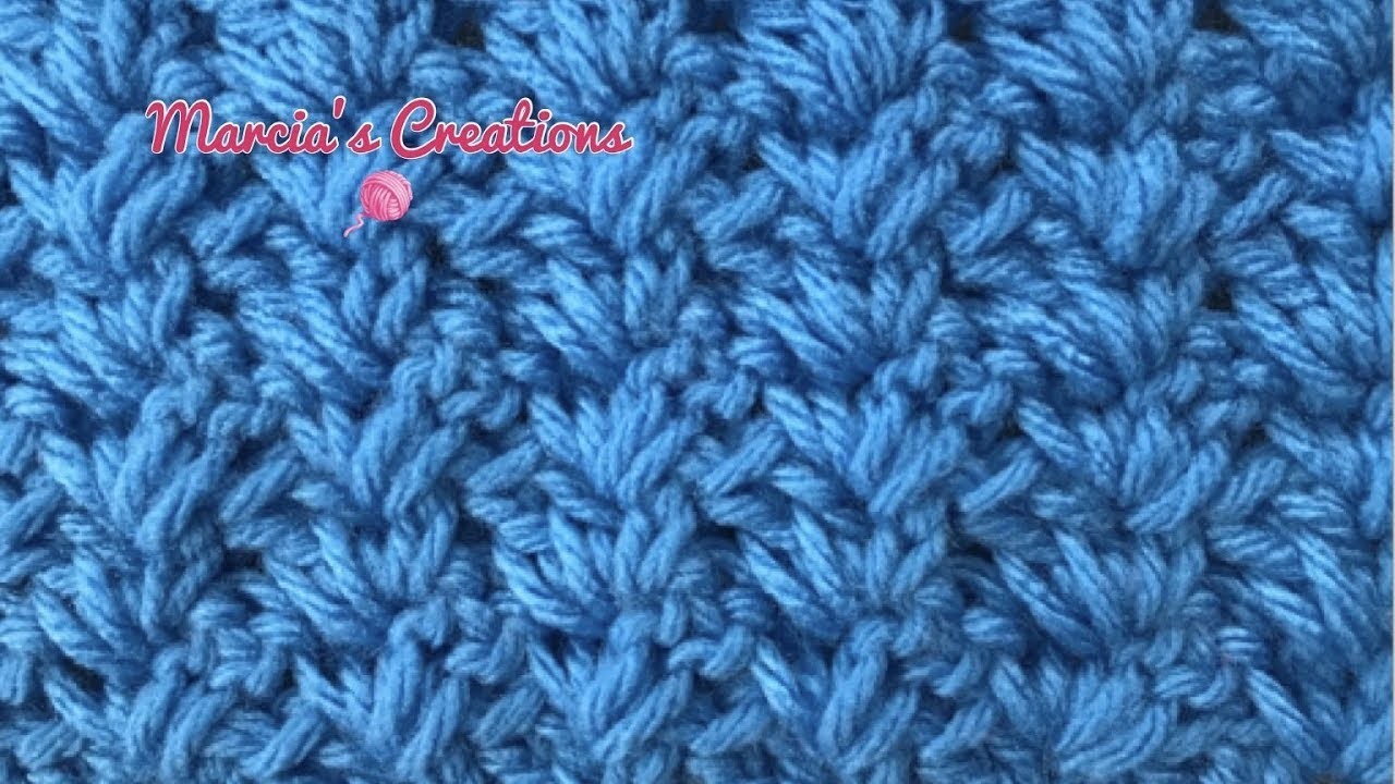 TEJIDOS A CROCHET: Puntada Césped.HOW TO CROCHET: Grass Crochet Stitch