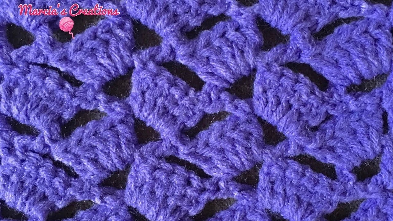 TEJIDOS A CROCHET: Puntada Vaivén. HOW TO CROCHET: Swaying Crochet Stitch