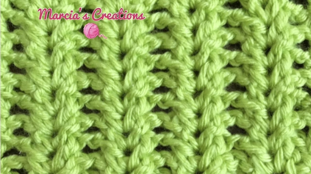 TEJIDOS A CROCHET: Puntada Espiga. HOW TO CROCHET: Spike Crochet Stitch