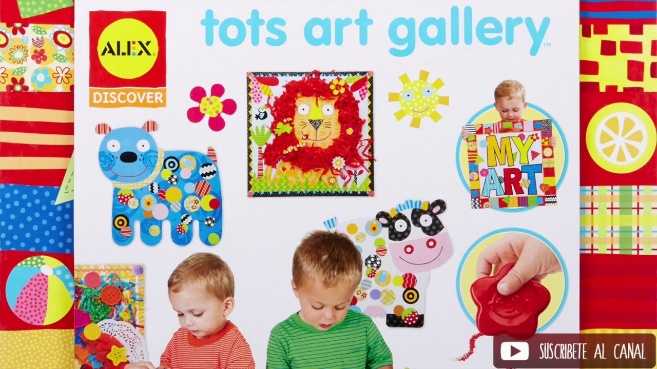 Tots Art Gallery, maletín de manualidades para bebés - Una Mamá Novata