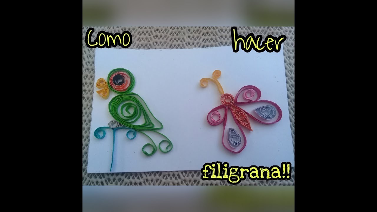 Tutorial: Como Hacer Filigrana!!.Filigrana Paper!!