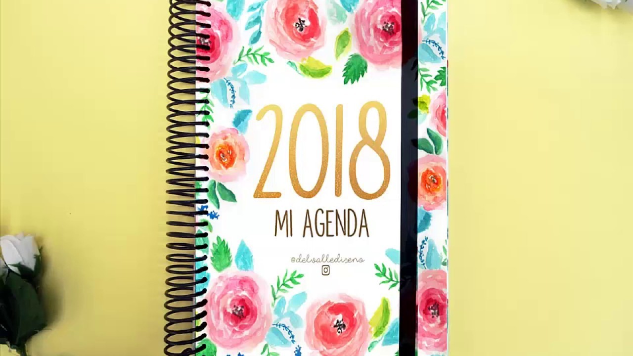 AGENDAS 2018 Eternas- PLANNER 2018 | Del Valle Diseño