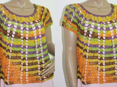 Bellas Blusas de Mujer Tejidos a Crochet