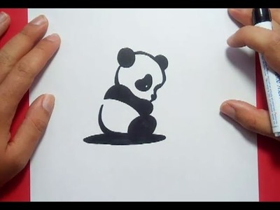 Como dibujar un oso panda paso a paso 2 | How to draw a panda 2