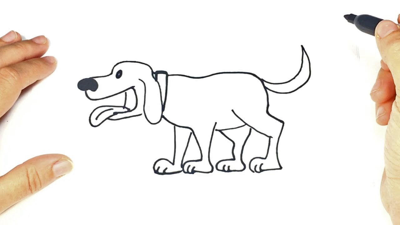 Como dibujar un Perrito paso a paso | Dibujo facil de Perrito