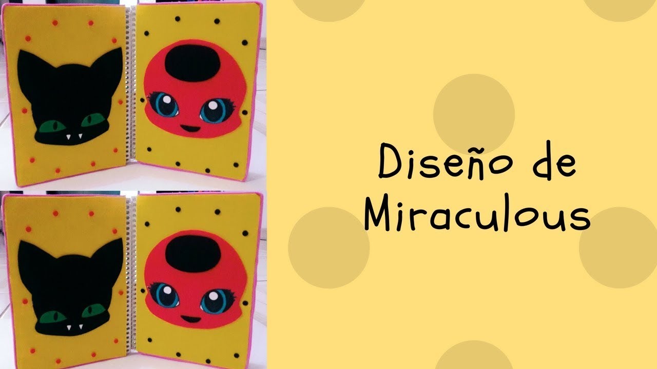 Cómo forrar tu libreta con kwamis de miraculous. DIY. ideas para regreso a clases