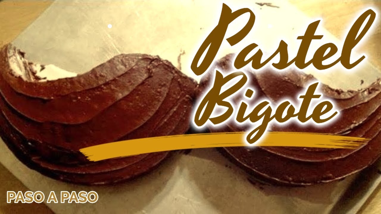 ???? COMO HACER UN PASTEL TEMATICO DE BIGOTE | DIY PASTEL BIGOTE | HOW TO MAKE MOUSTACHE CAKE