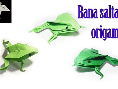 Como hacer una rana saltarina en origami_rana saltarina de papel
