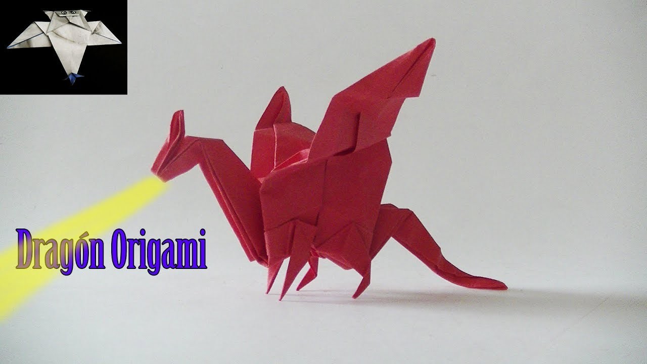 Como se hace un dragon origami how to make an origami dragon