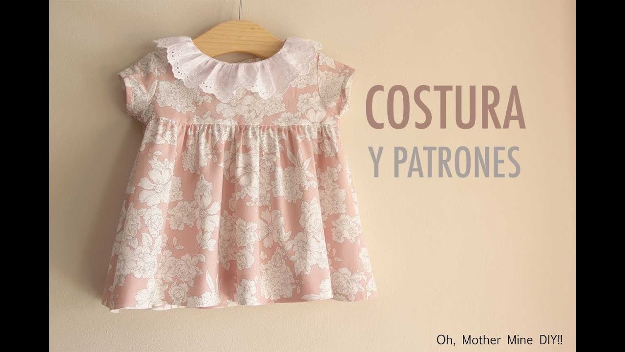 DIY Costura Vestido de niña (patrones gratis)