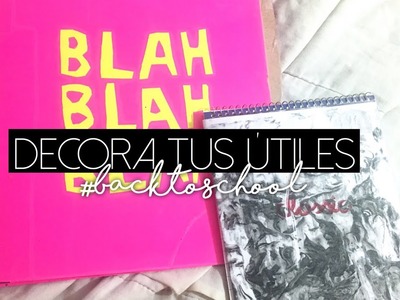 DIY Decora Tus Cuadernos Y Carpetas