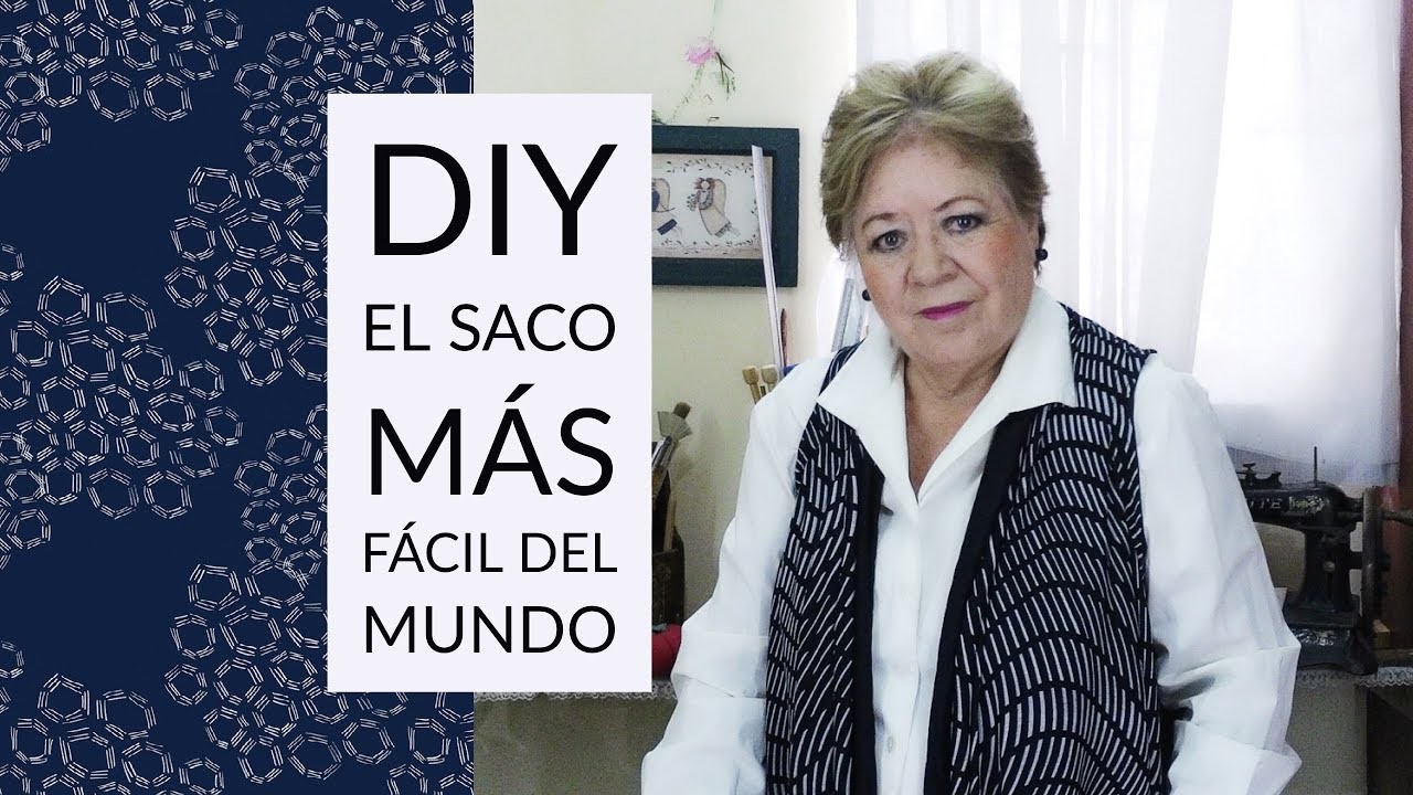 DIY - EL SACO MAS FÁCIL DEL MUNDO. THE WORLD'S EASIEST JACKET