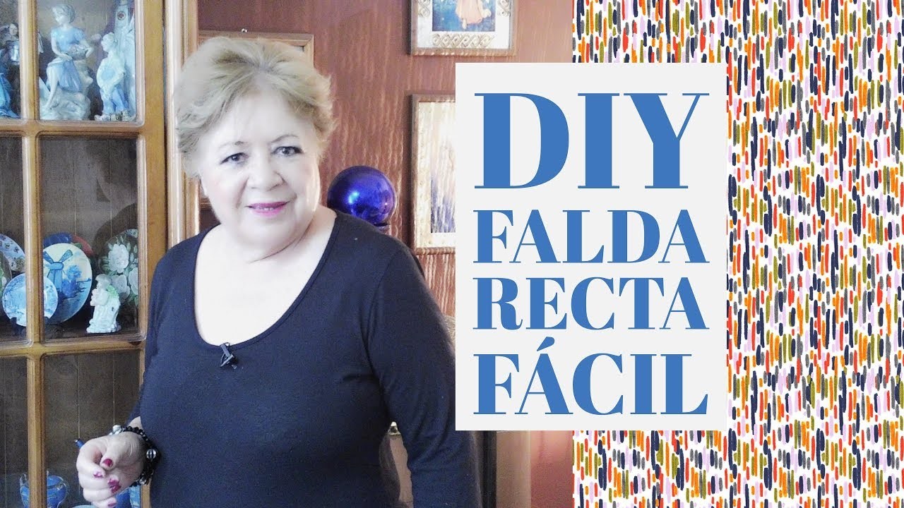 DIY - FALDA RECTA FÁCIL. EASY SKIRT
