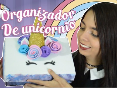 DIY ¡Haz tu Propio Organizador Estilo Unicornio! ♥ l Laury Ramirez