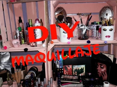 DIY. Mueble Para Maquillaje Y Accesorios.????