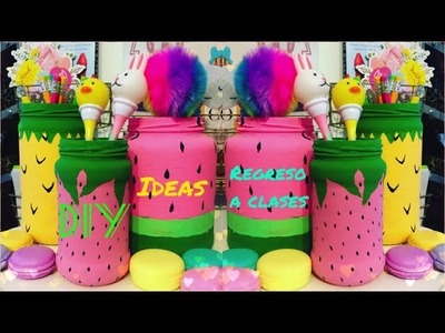 DIY||Organiza||Ideas para tus niños para el regreso a clases.