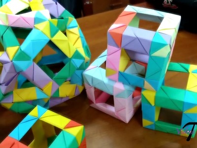 Figuras de Papel (Origami) - Cubo