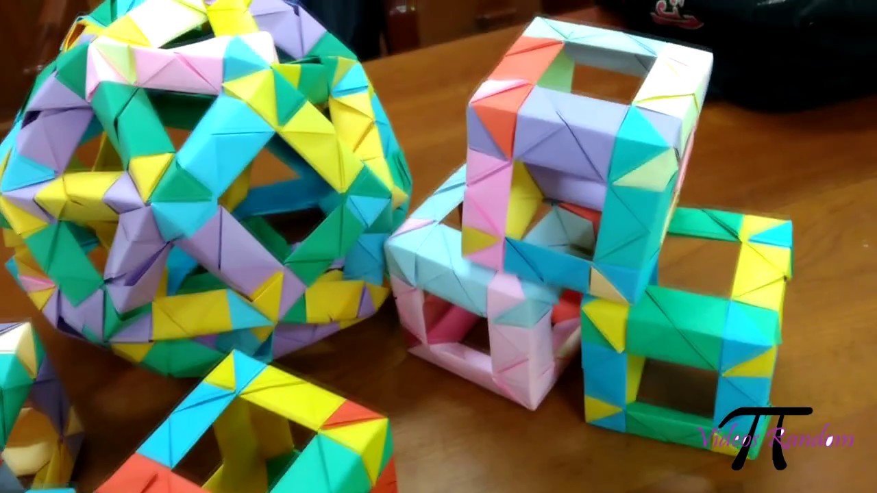 Figuras de Papel (Origami) - Cubo