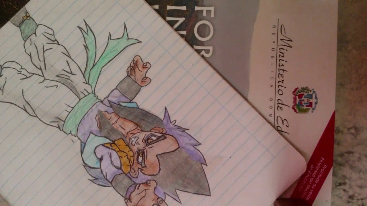 Mis dibujos artemaster goku naruto