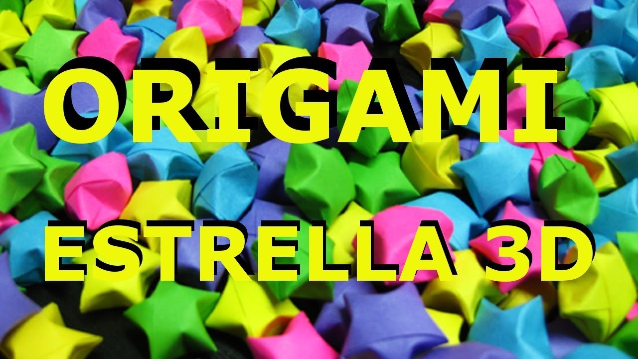 Origami #6 Estrella 3D