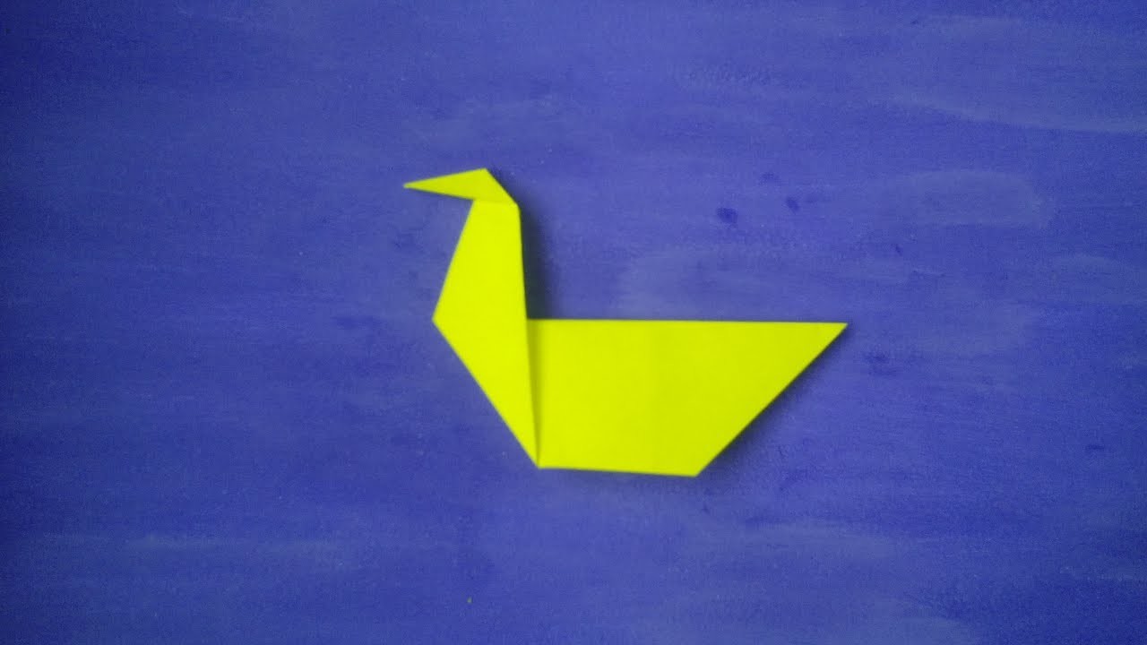 Origami - Pato de papel