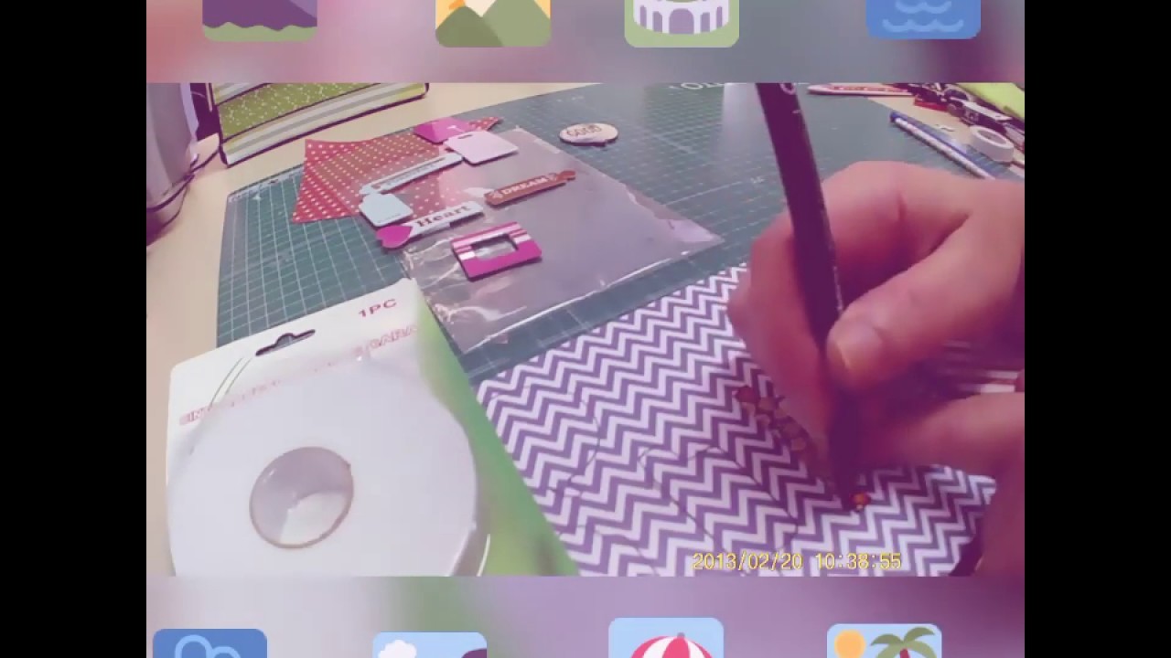 TUTORIAL: COMO SACAR MOLDES DE TAG   EN PAPEL DE SCRAPBOOKING