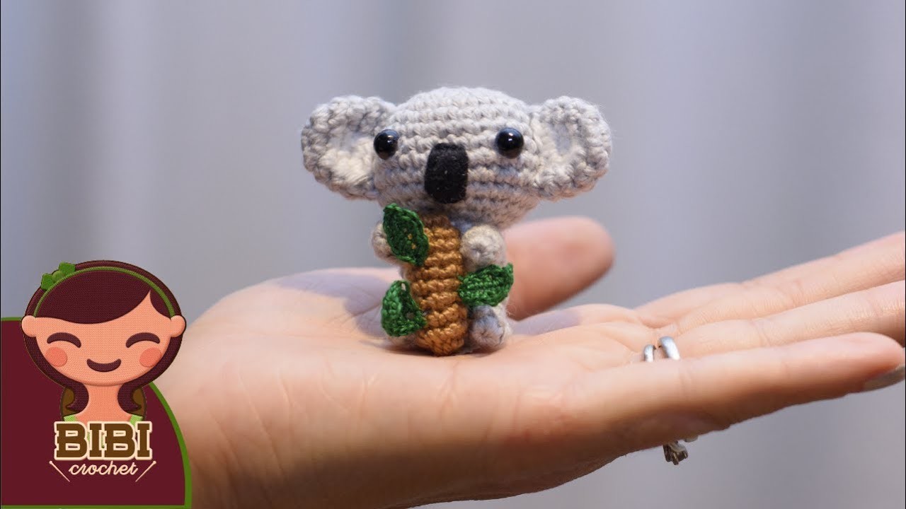 Amigurumi | como hacer un Koala en crochet | Bibi Crochet