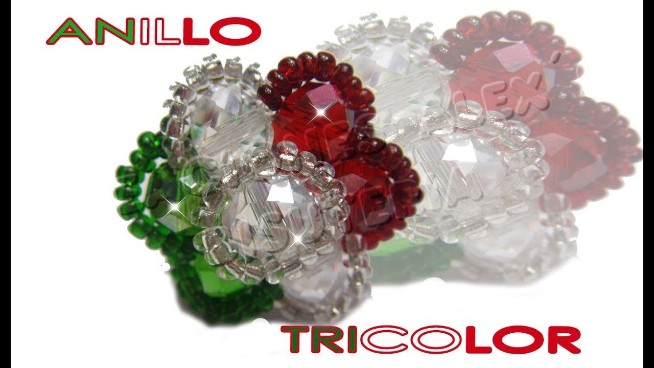 Bisuteria  Anillo Tricolor. . . . ((48))