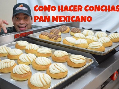 CHUCHEMAN - Como Hacer conchas - Pan Mexicano