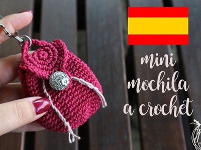 Mini mochila tejida a crochet | MARYJ HANDMADE