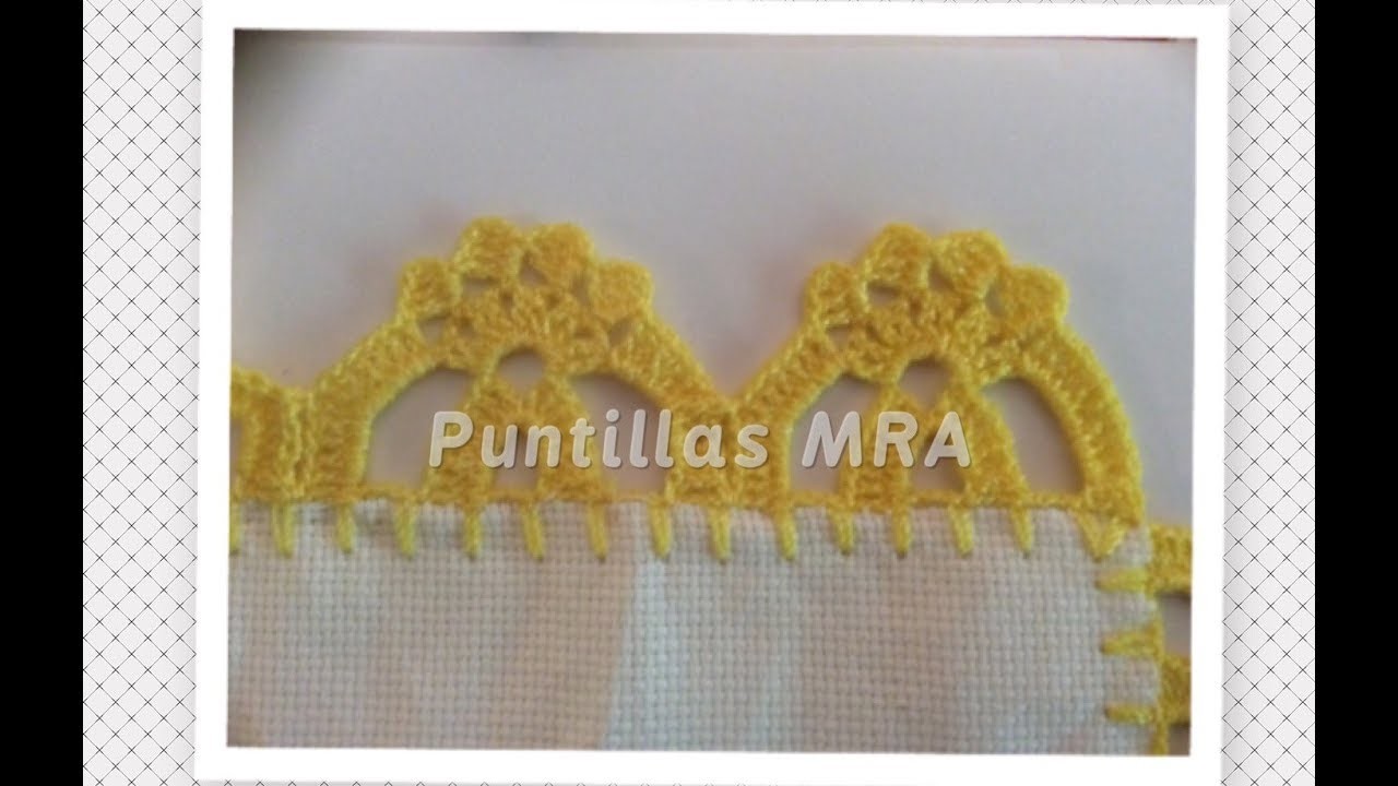 Puntilla para servilleta MRA 28