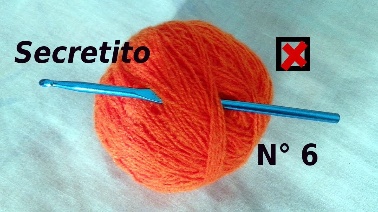 Secreto o Tip  N° 6 ¿Qué hacer con la aguja cuando se deja el tejido en suspenso? Moda a Crochet