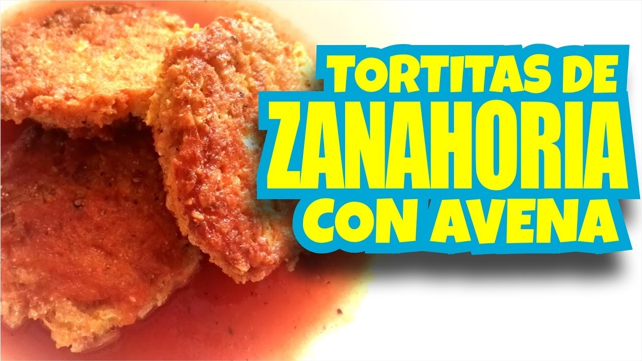 TORTITAS DE AVENA CON ZANAHORIA