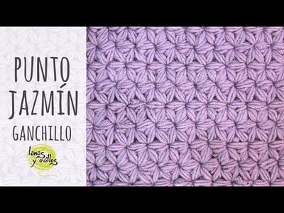 Tutorial Punto Jazmín o Estrella Ganchillo | Crochet