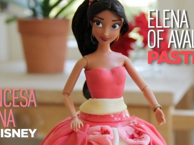Como hacer el pastel de Elena de Avalor- Princesa de Disney - Tutorial