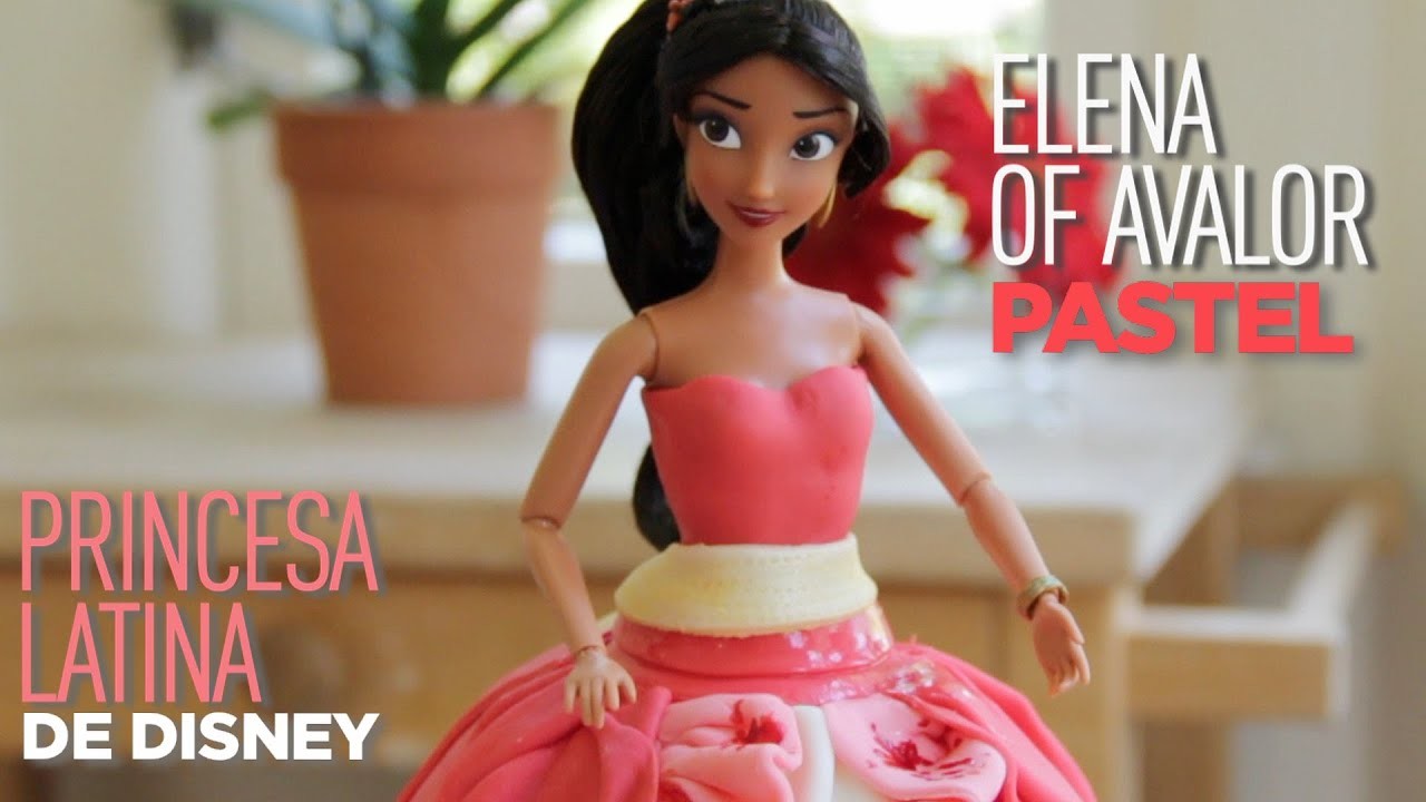 Como hacer el pastel de Elena de Avalor- Princesa de Disney - Tutorial