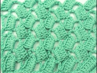 Crochet: Punto Escalera # 9