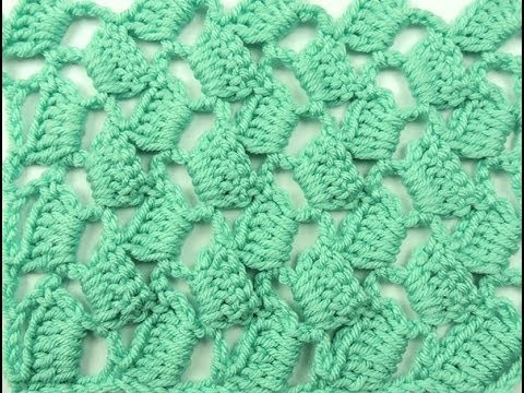 Crochet: Punto Escalera # 9