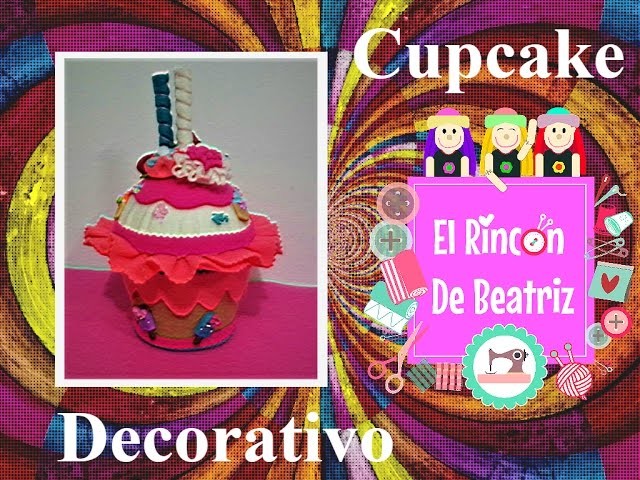 Cupcake Decorativo - Parte 3