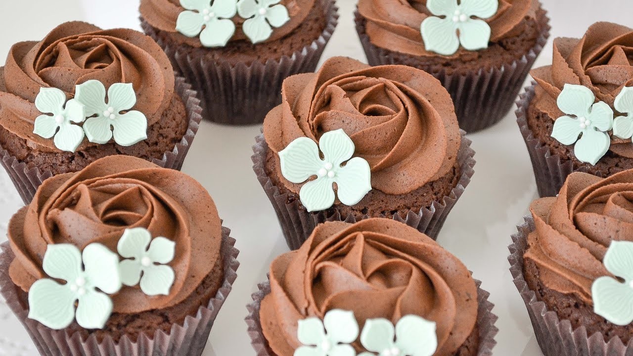 Cupcakes de Chocolate y Menta ✩ Cupcakes After Eight || Tan Dulce