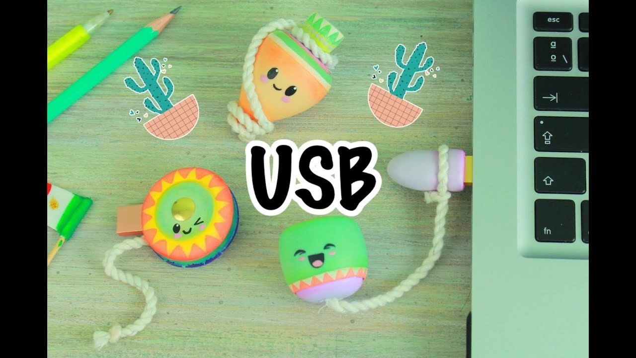 Decora Tu Memoria USB | Juguetes Típicos Mexicanos