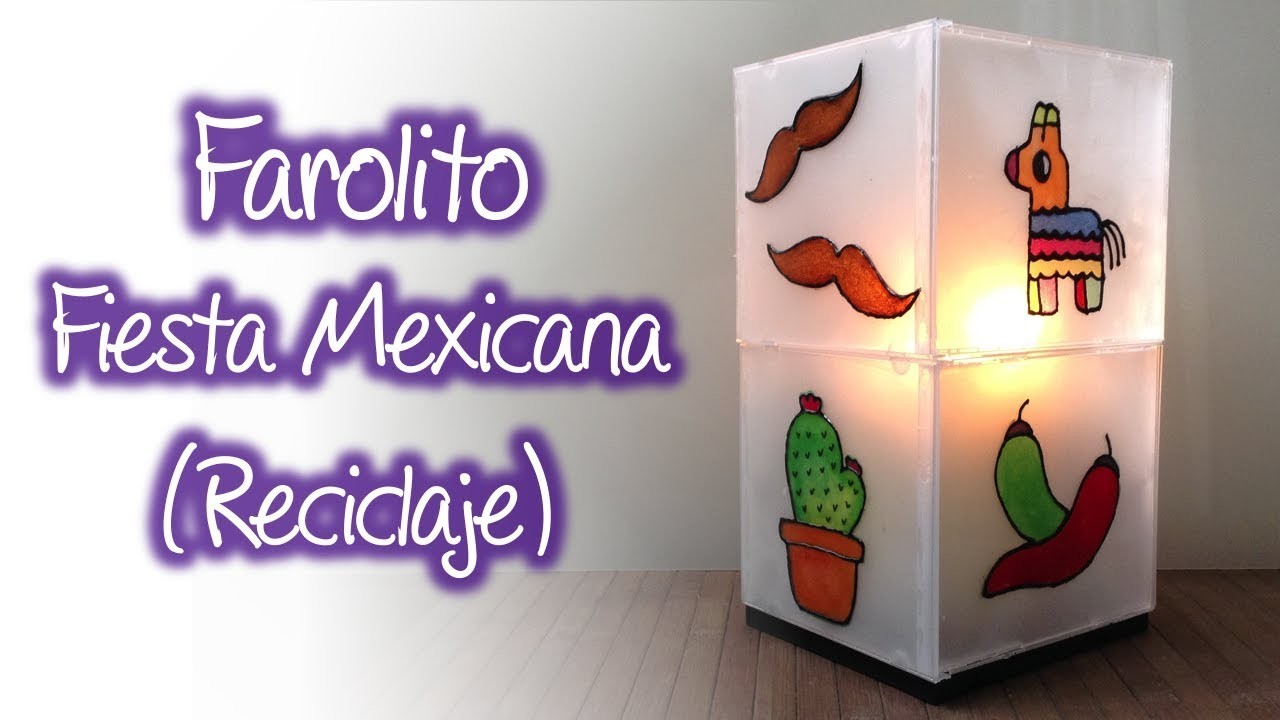 Farolito fiesta mexicana, Lantern mexican party