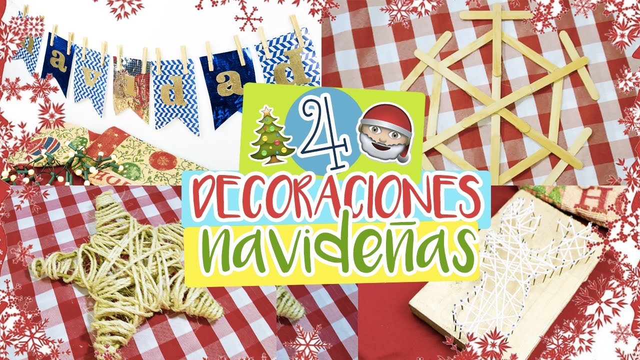 ¡DECORACIONES DE NAVIDAD DIY! ft. Maria Fernanda Mv | Paulettee