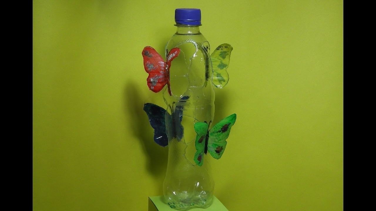 MARIPOSAS  hechas con botellas de plástico y con Pintura Acrilica  Ƹ̴Ӂ̴ƷƸ̴Ӂ̴ƷƸ̴Ӂ̴ƷƸ̴Ӂ̴Ʒ