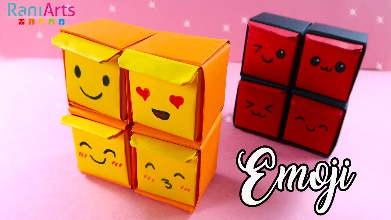 Mini Organizador de Emojis - DIY - Emoji Drawer