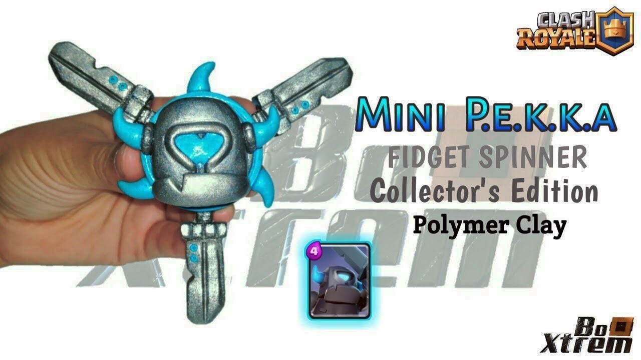 MINI P.E.K.K.A SPINNER | Clash Royale | Polymer Clay Tutorial