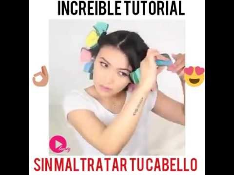 Como hacer ondas o rizos sin calor